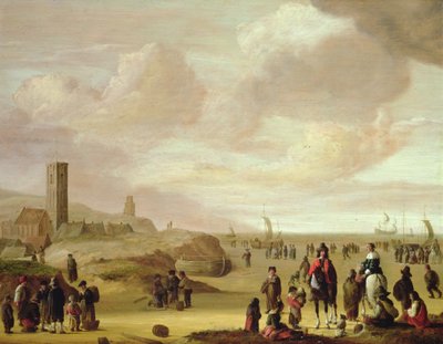 Dutch Coastal Scene by Dutch School